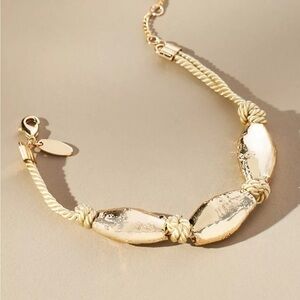 Beautiful Gold & Braided Bracelet